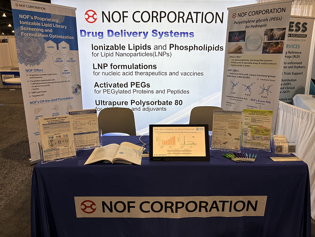 A snapshot from NOF booth in CPHI Americas 2026